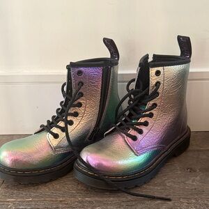 Dr. Martens Kids Iridescent Boots